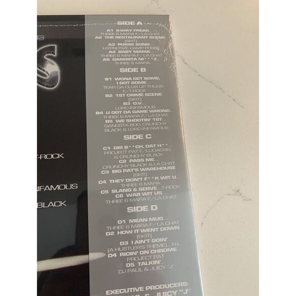 Three 6 Six Mafia Choices 20th Ann 2LP Vinyl - Blue /Purple - 106/2001 - Picture 5 of 6